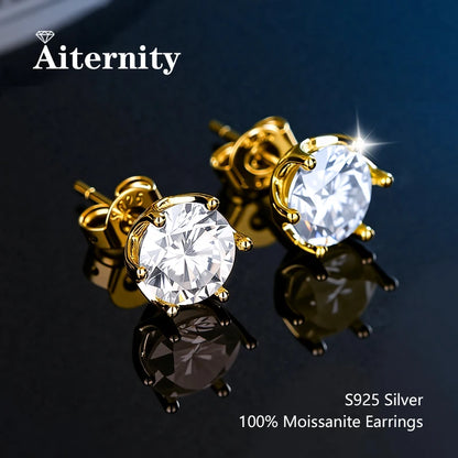 Moissanite Fülbevaló Aiternity