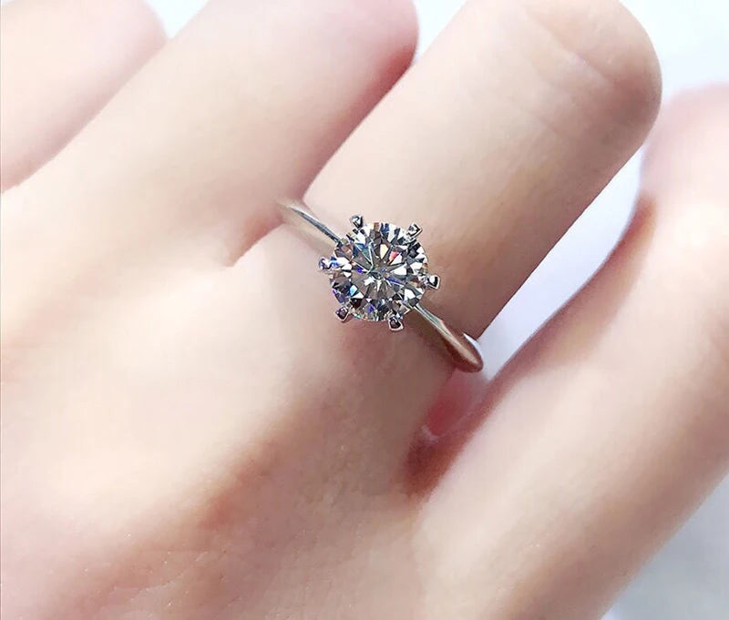 Aiternity Moissanite Gyűrű S925
