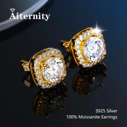 AITERNITY Moissanite Fülbevaló