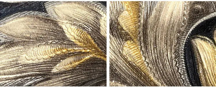 DZQCN Damask 3D Tapéta Vízálló