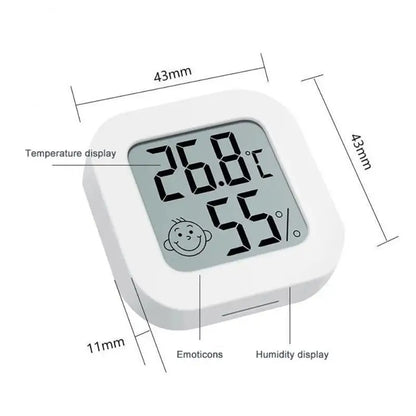 Mini LCD Hőmérő Higrométer