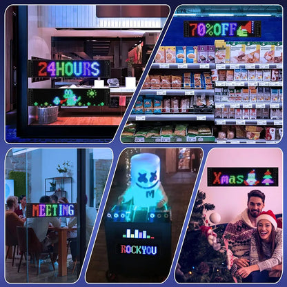 LED Mátrix Panel Bluetooth