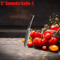 Damascus Konyhakés Éles Santoku