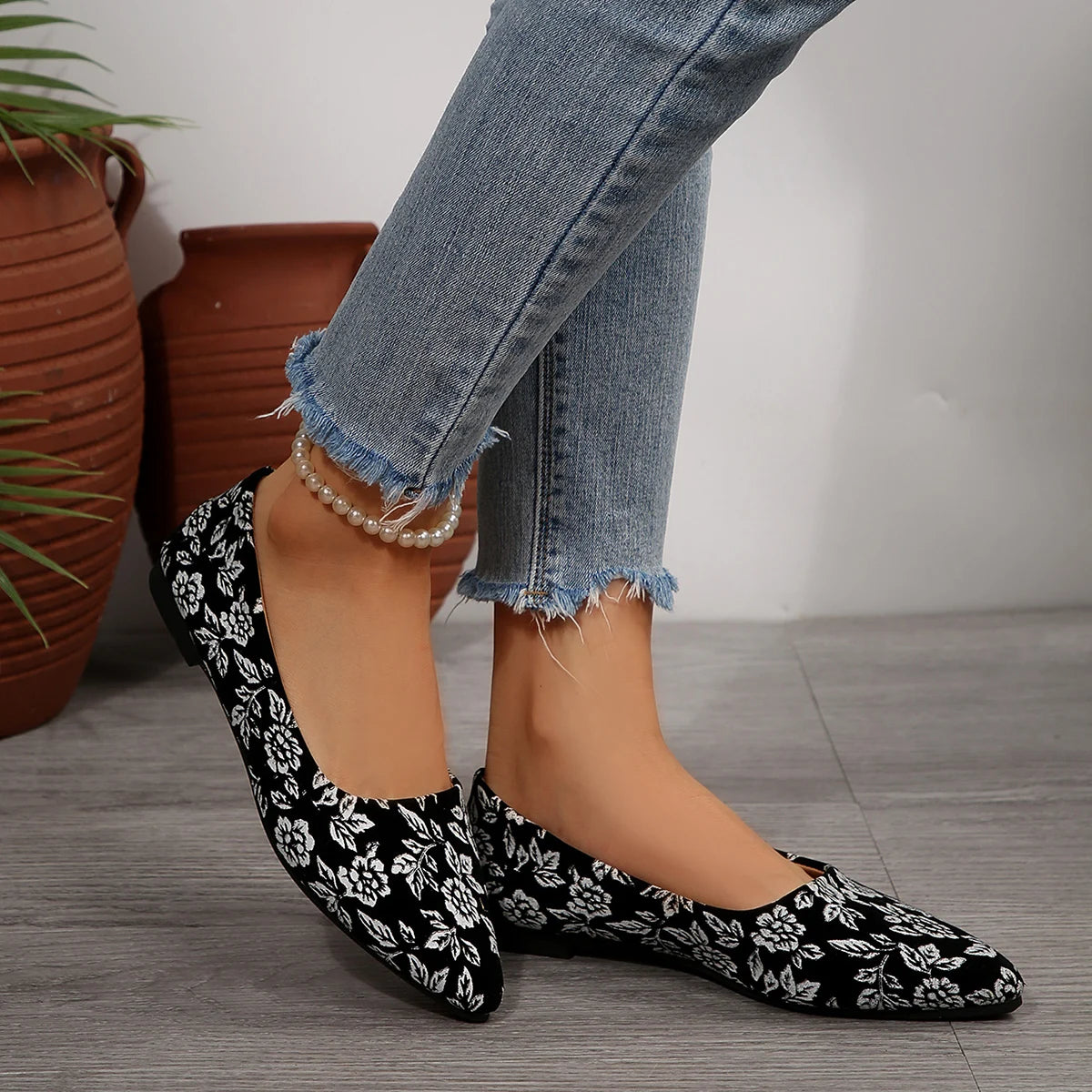 Damen-Canvas-Schuhe RZSMTYA Freizeit