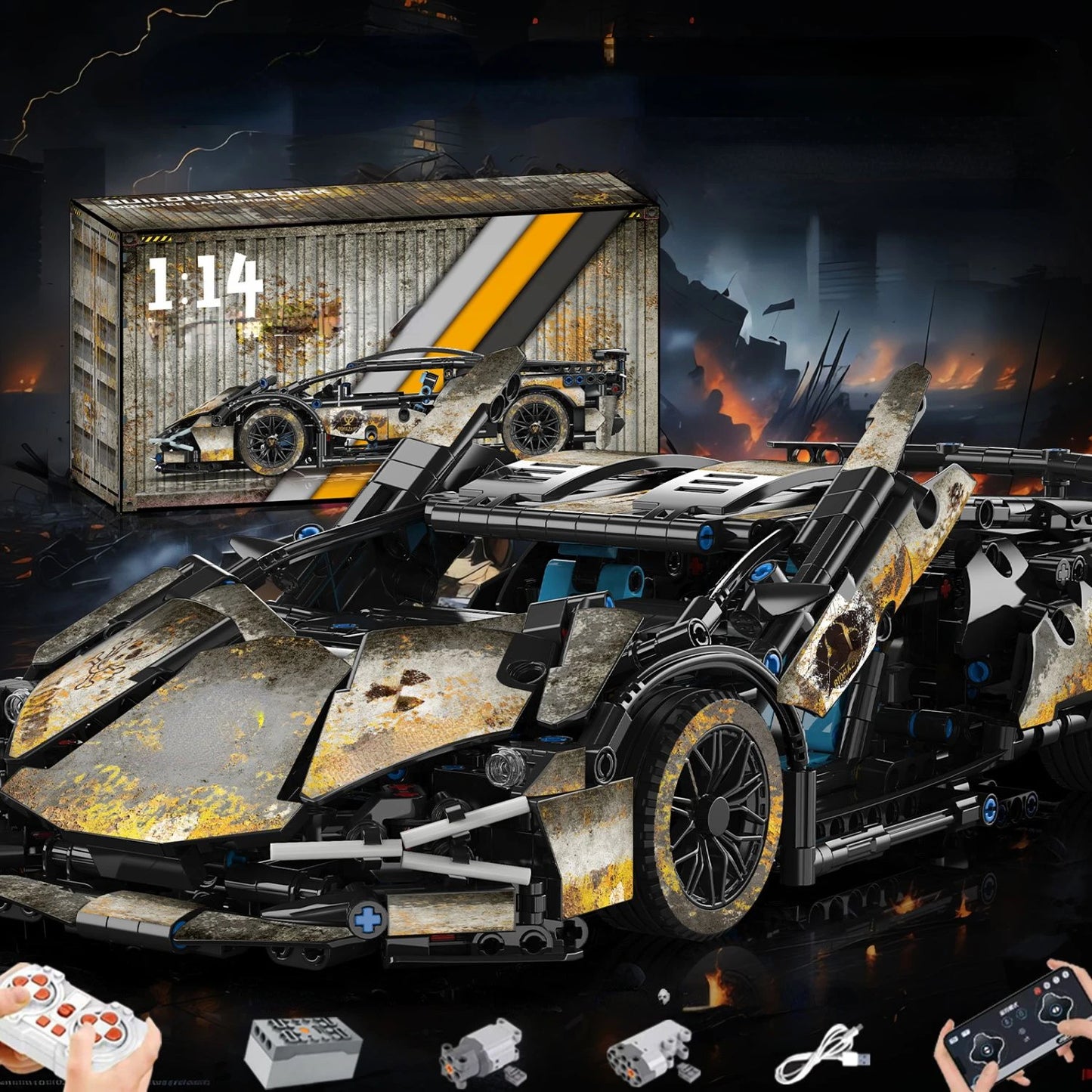 Roadster Lego Auto Bausatz