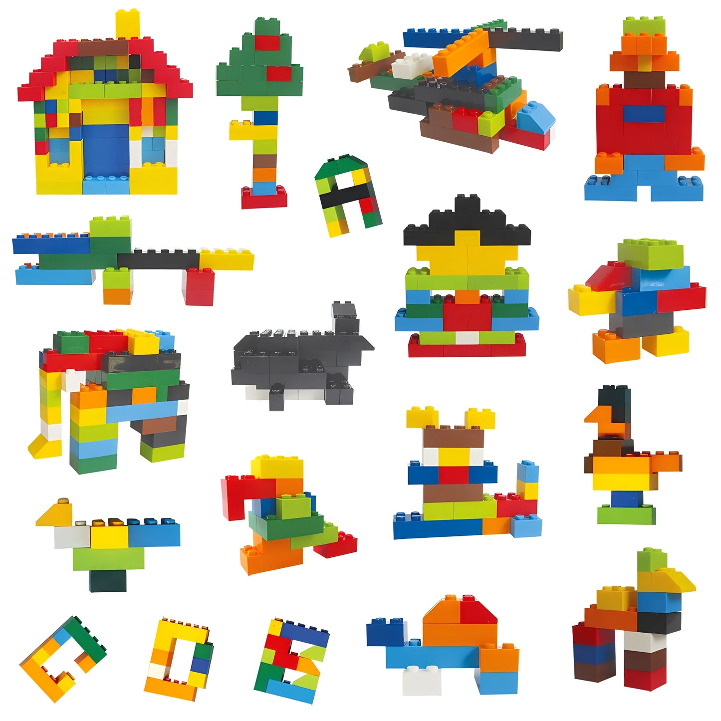 NONECE Building Blocks Diy