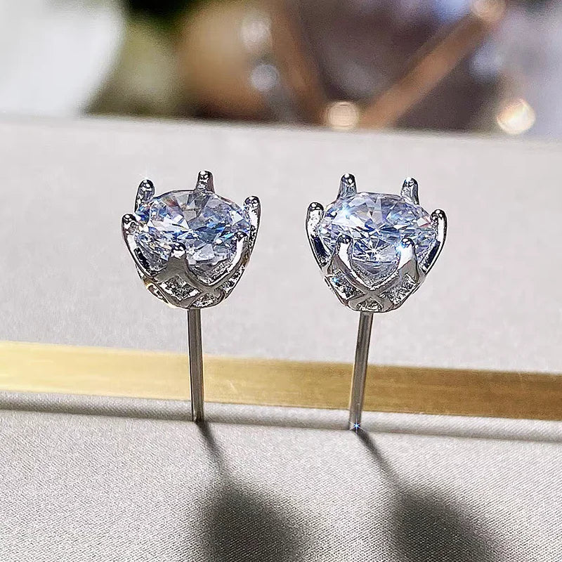 AITERNITY Moissanite Fülbevaló