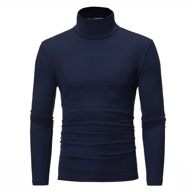 Liva Girl Herren-Rollkragenpullover, schmal geschnitten