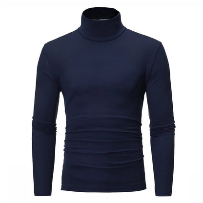 Liva Girl Herren-Rollkragenpullover, schmal geschnitten