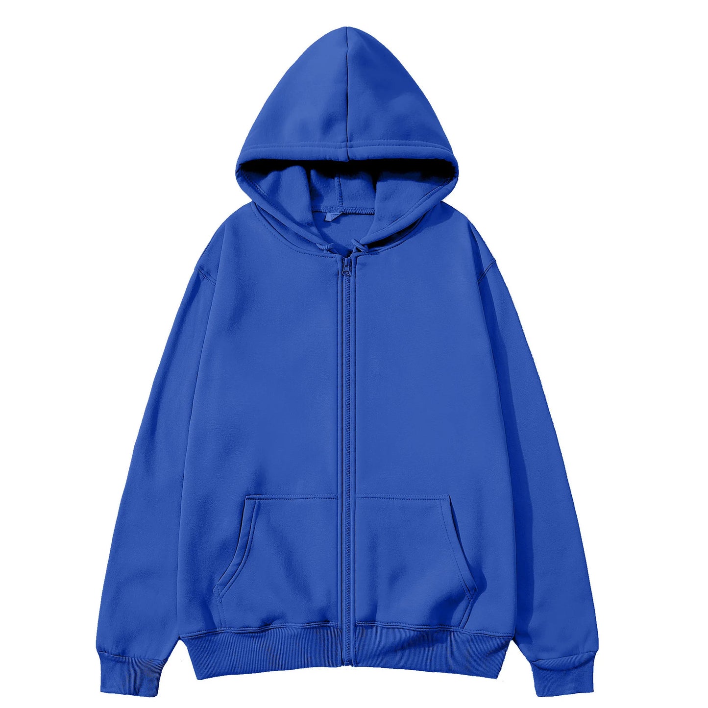Férfi Meleg Fleece Zip Hoodie