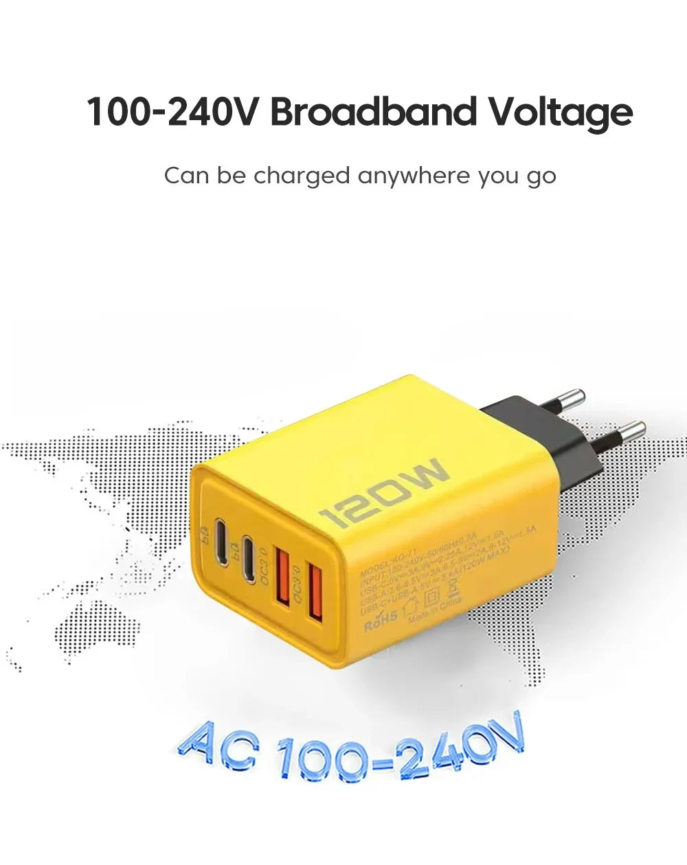 Dixsg 120W Gyors Töltő iPhone
