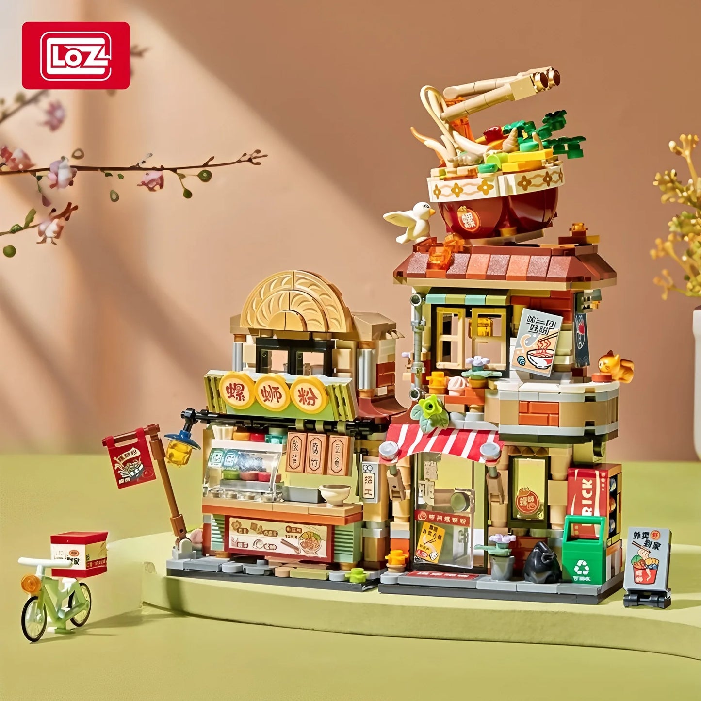 NONECE LOZ Mini Építő Takoyaki