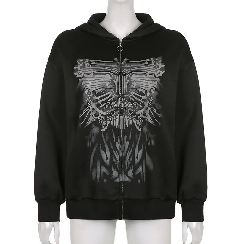 Liva Girl Y2K Gothic Hoodie