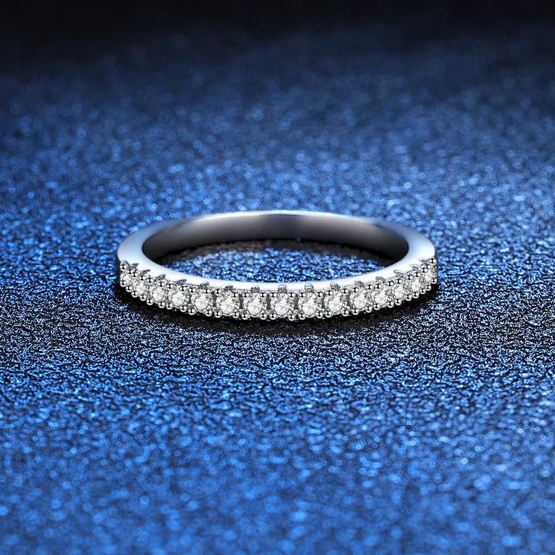 Moissanite Női Esküvői Gyűrű