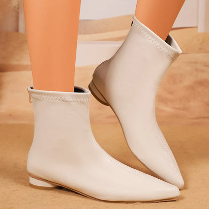Stiefel Obermaterial aus PU, Latexsohle