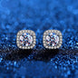 Moissanite Csavaros Fülbevaló