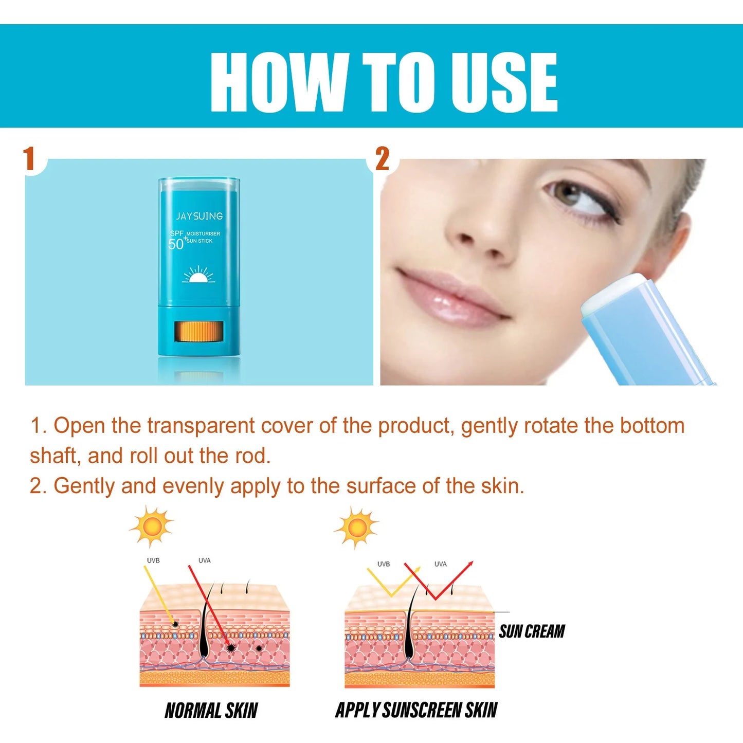 Jaysuing SPF50 Napsvédő Stift
