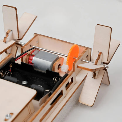 Wooden Educational Ship Building Toy