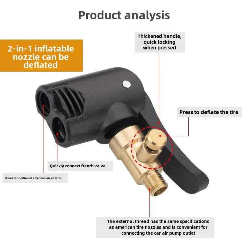 Choice Kerékpár Pumpa Adapter