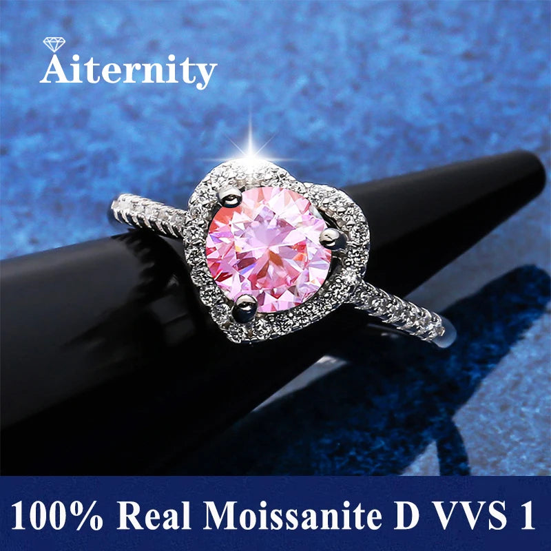Moissanite Gyűrű Állítható