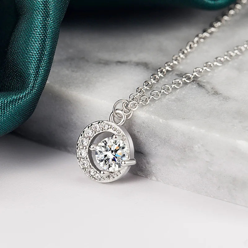 Moissanite Medál Aiternity 925