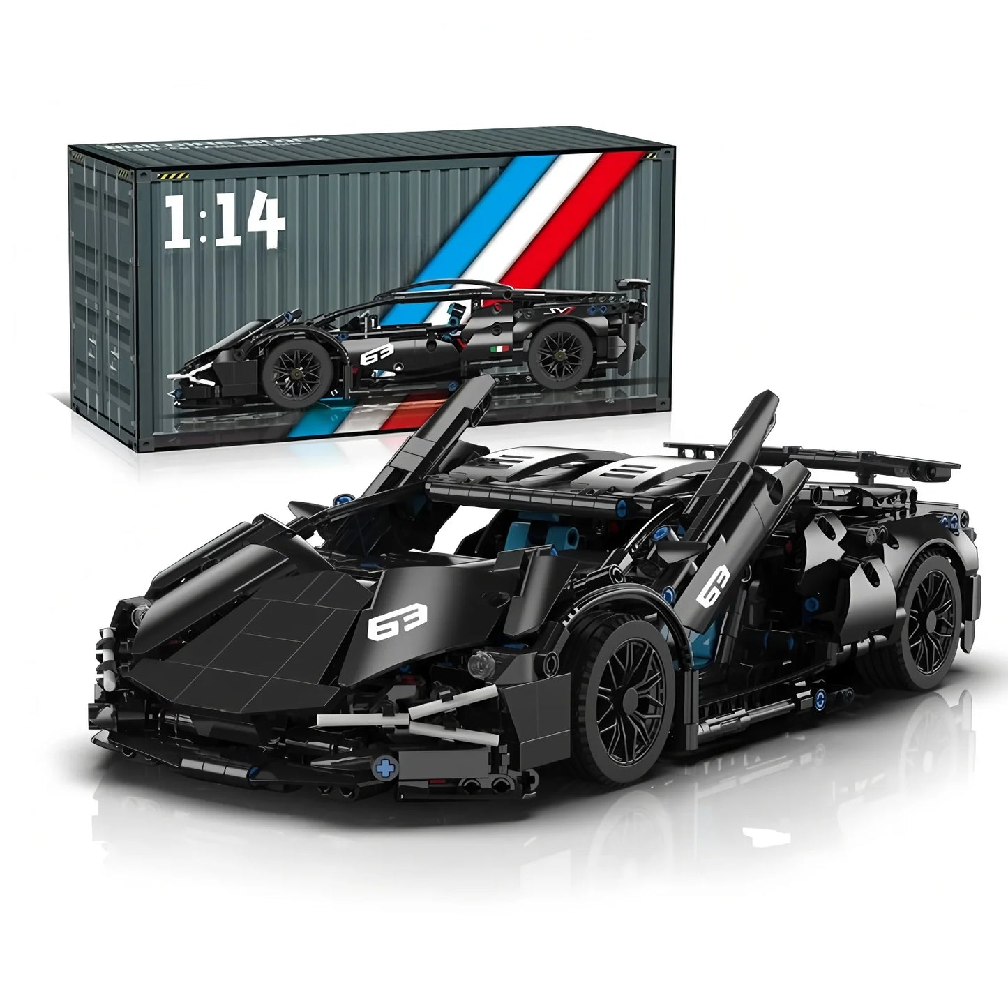 1:14 Lego Kompatibilis Autó