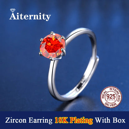 Ezüst Zircon Gyűrű Aiternity