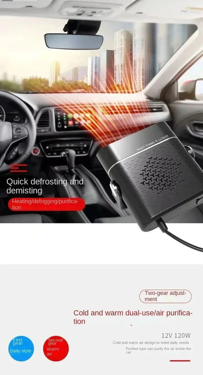 Xiaomi 24V Hordozható Autófűtő - Automatikus Páramentesítés, Gyors Melegítés, 12V/24V