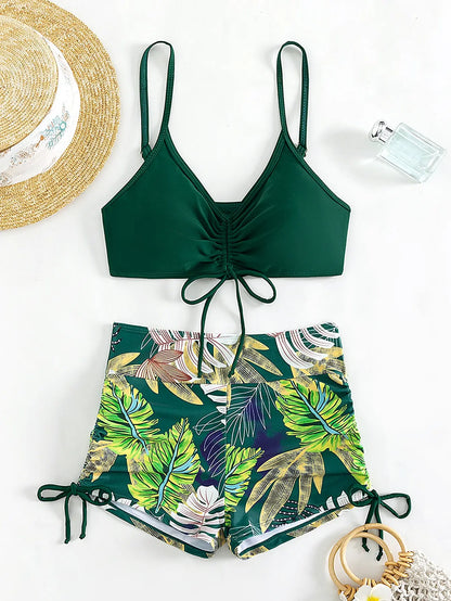 Magas Derékú Bikini Kötős