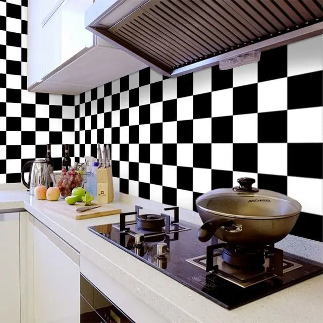 Waterproof Kitchen Wallpaper NONECN