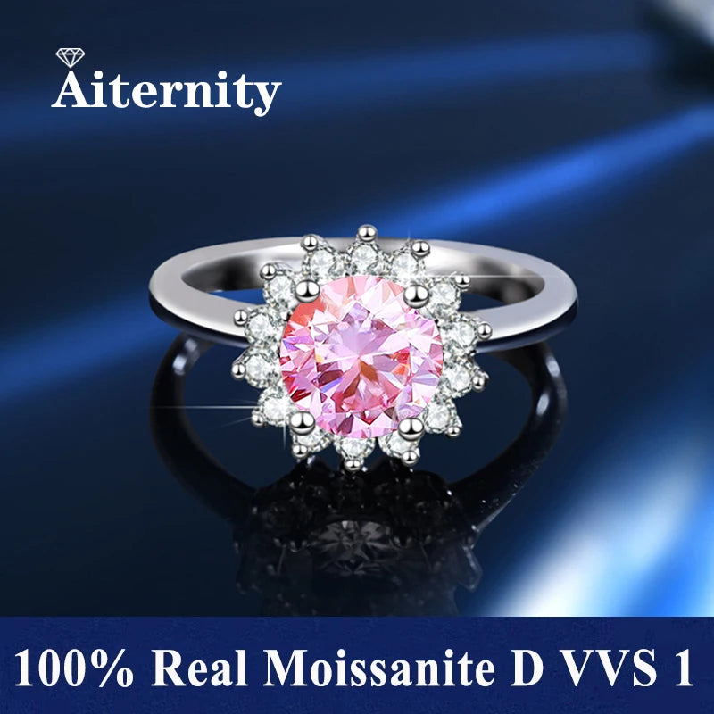 Moissanite Gyűrű Állítható