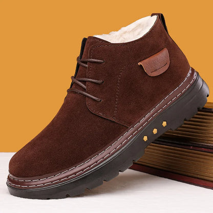 YBQJOO Winterstiefel bequem