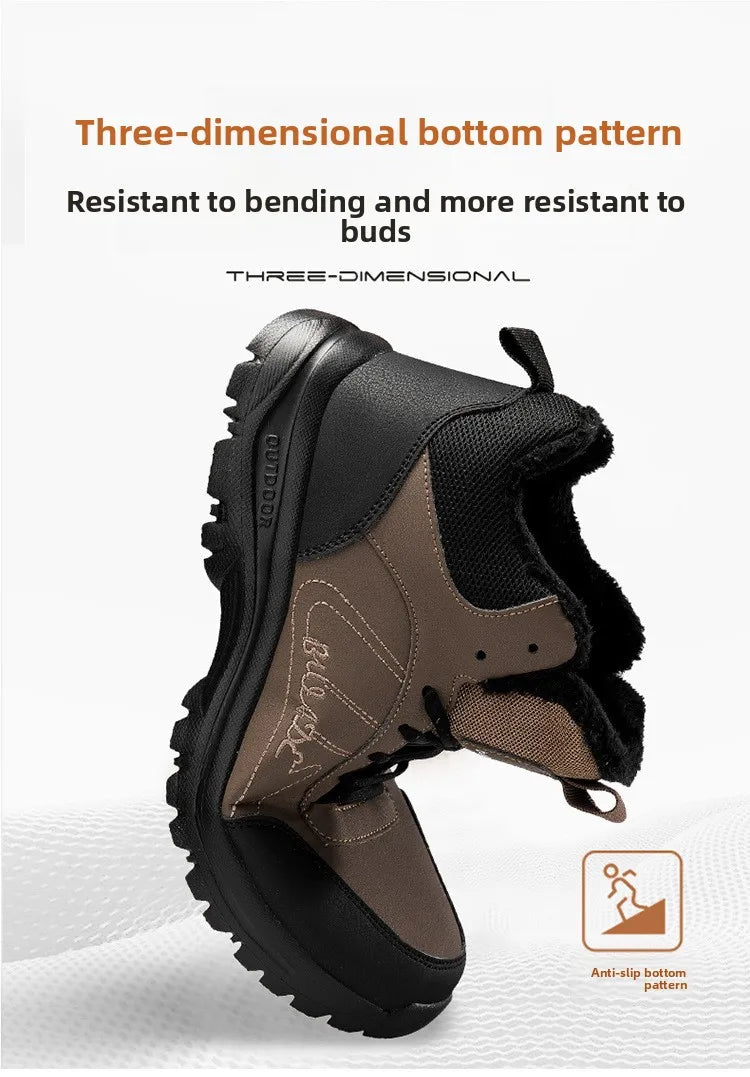 Taktische Herren-Schneestiefel – Wasserdichte Winterstiefel 2025