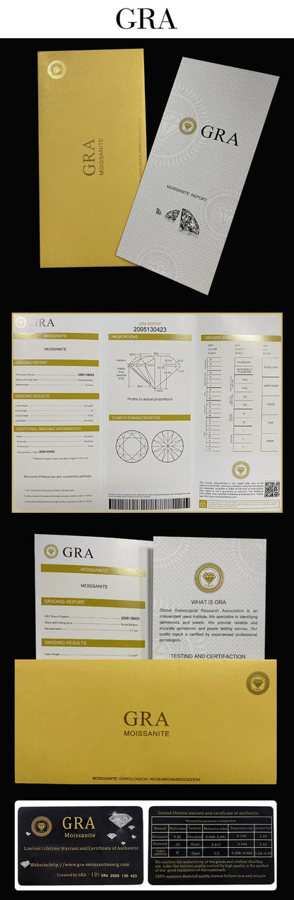 Moissanit Gyűrű AITERNITY 1Ct
