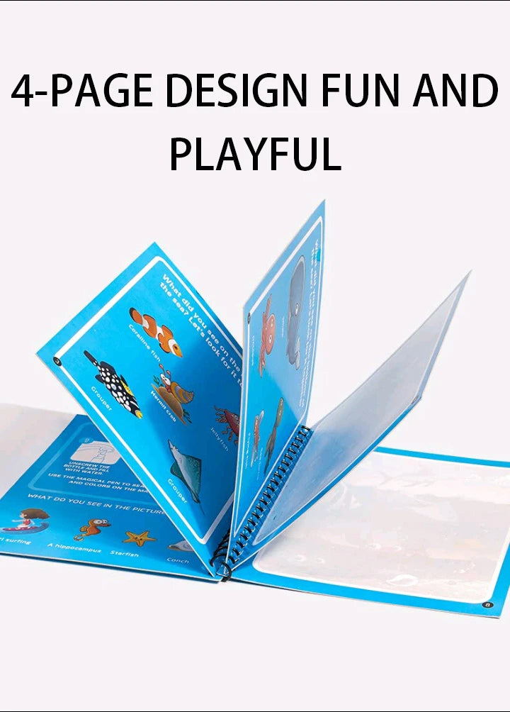 Vízfestő Könyv Fejlesztő Játék