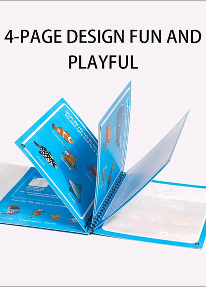 Vízfestő Könyv Fejlesztő Játék