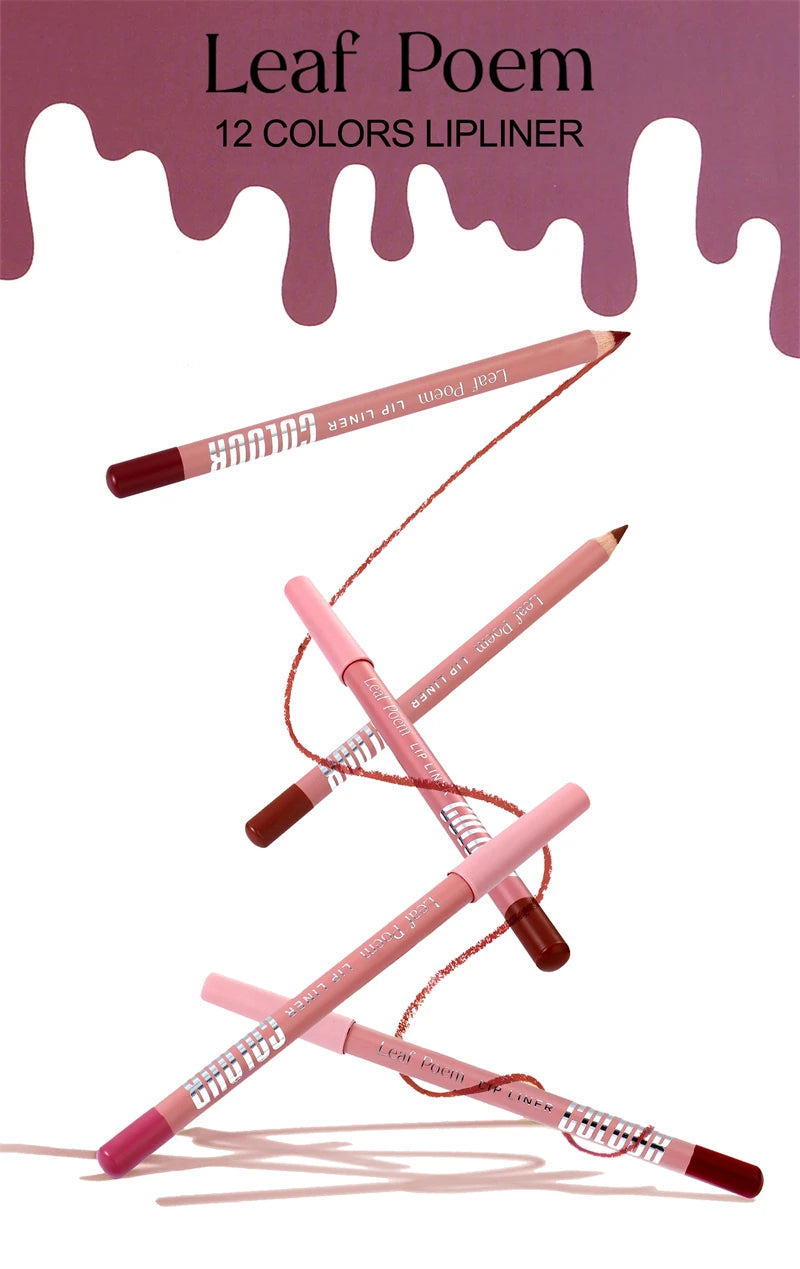 Zuofily Lipliner Tartós Nude