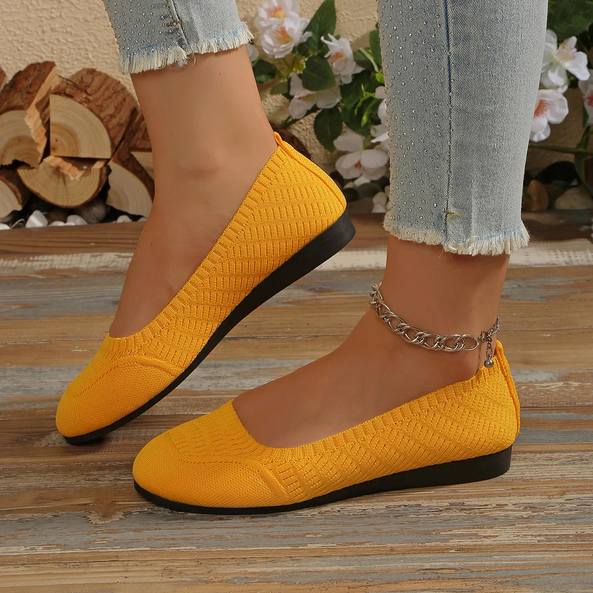 RZSMTYA Women's Flat Shoes Summer