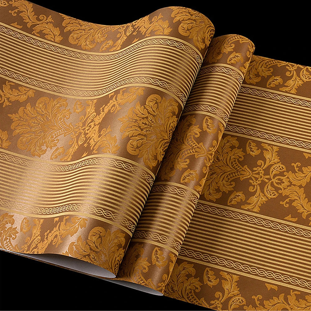 Dzqcn 3D Damask Tapéta Otthon