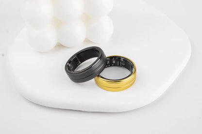 COLMI R06 Okos Gyűrű - Szívritmus És Vér Oxigén Szint Mérő, IP68 És 5ATM Vízálló, Több Sportmód