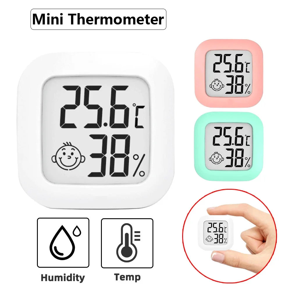 Mini LCD Hőmérő Higrométer
