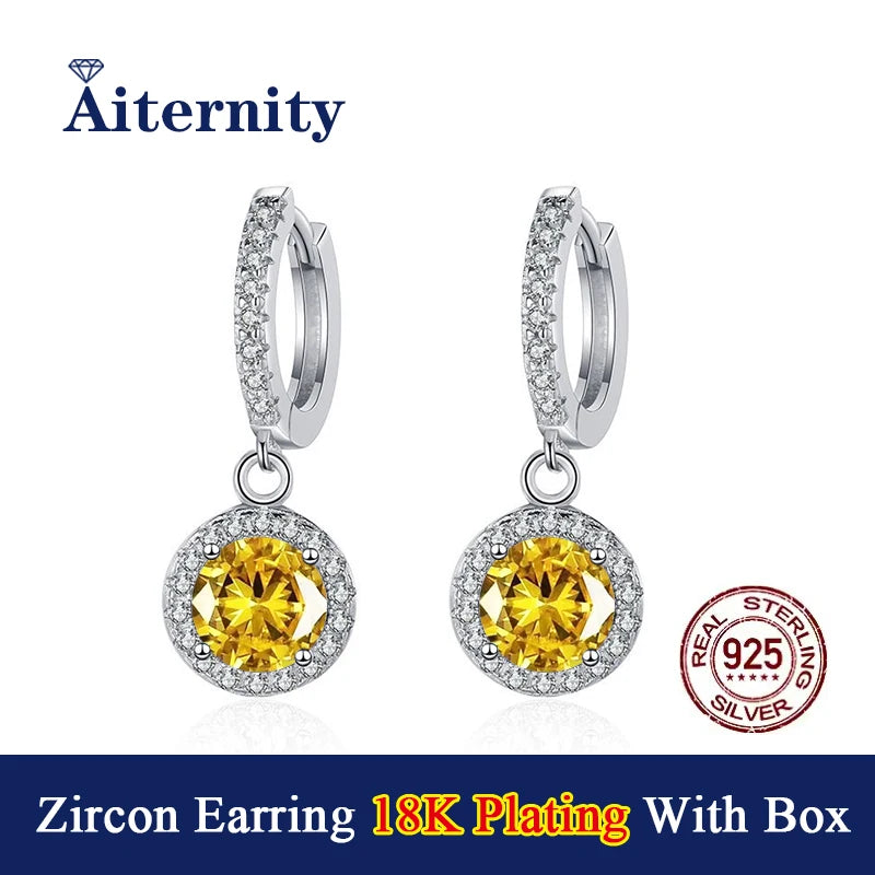 AITERNITY Zircon Fülbevaló 18K