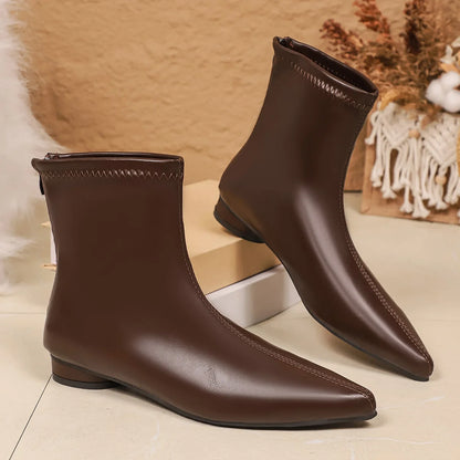 Stiefel Obermaterial aus PU, Latexsohle