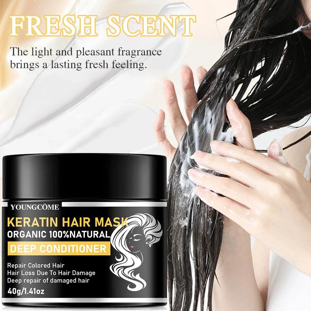 Keratin Hajmaszk YOUNGCOME Szép