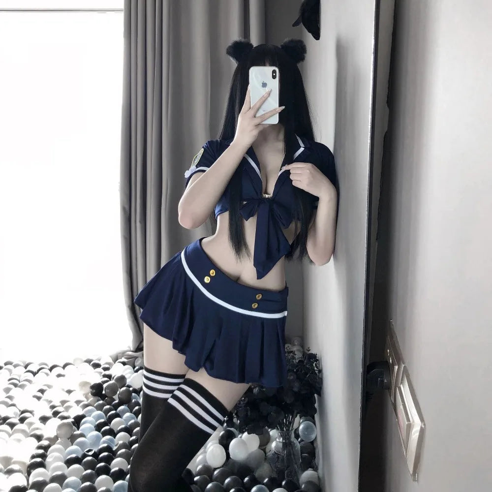 Cosplay Lingerie Kék LivaGirl