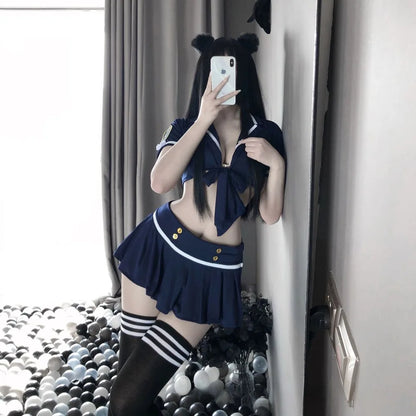 Cosplay Lingerie Kék LivaGirl