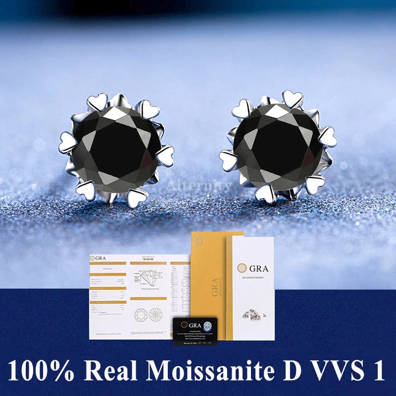 Aiternity Moissanite Fülbevaló