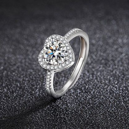 AITERNITY Moissanite Gyűrű 1ct