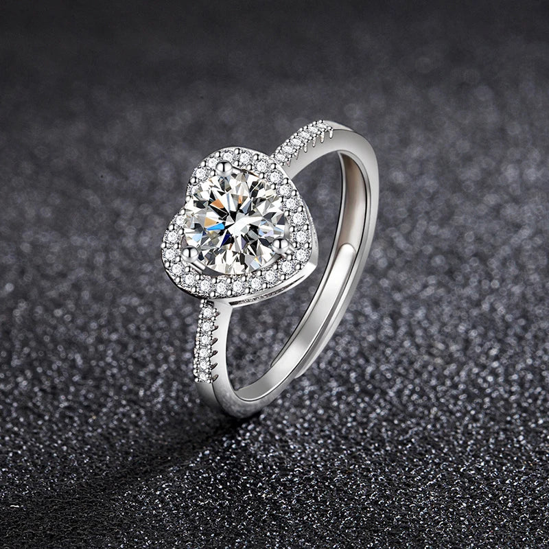 Aiternity Moissanite Gyűrű S925