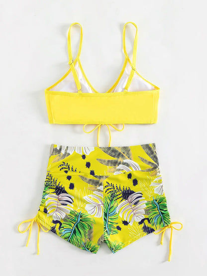 Magas Derékú Bikini Kötős